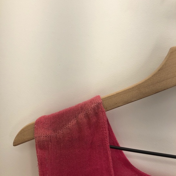 Jen’s Pirate Booty Pink Crochet Tank Top - Picture 3 of 5